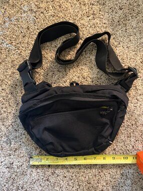 Mountainsmith Knockabout Black Yellow Lumbar Fanny Waist Pack Hybrid Sling